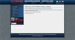 Desktop Screenshot of e-tronix.us