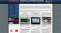 Desktop Screenshot of e-tronix.eu