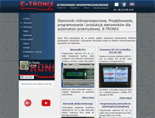 Tablet Screenshot of e-tronix.eu